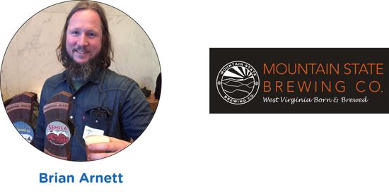 Brian Arnett, owner of Mountain State Brewing Company