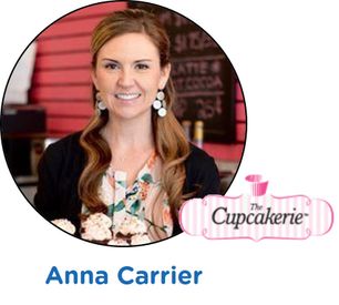 Anna Carrier, Owner of Morgantown WV's Cupcakerie