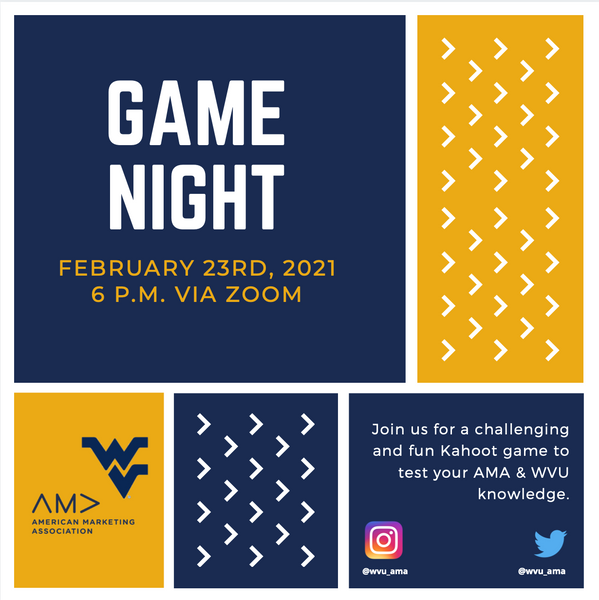 AMA Meeting Game Night February 23rd 2021