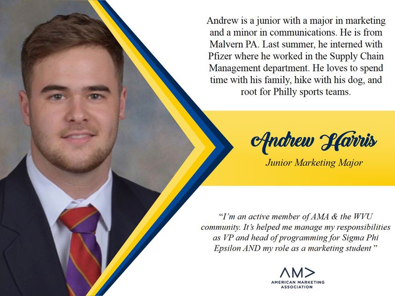 Andrew Harris- Member of the Month